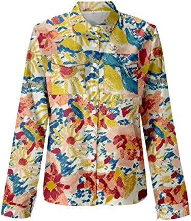 Yubnlvae Moda Trendy Casual Yaz Kısa Kollu Tişörtü Ekip Boyun Gevşek Fit Hafif Bluzlar Degrade