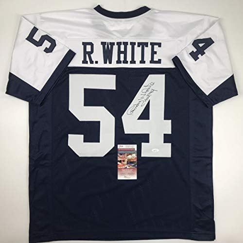 İmzalı / İmzalı Randy White HOF 94 Dallas Şükran Günü Futbol Forması JSA COA