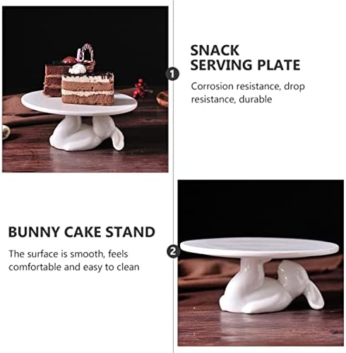 BESTonZON 1 pc Plaka Aperatifler Modeli Süslemeleri Ev için Tatlılar Hediye Şekli Akşam Yemeği Parti Mutfak Otel Pasta Kek
