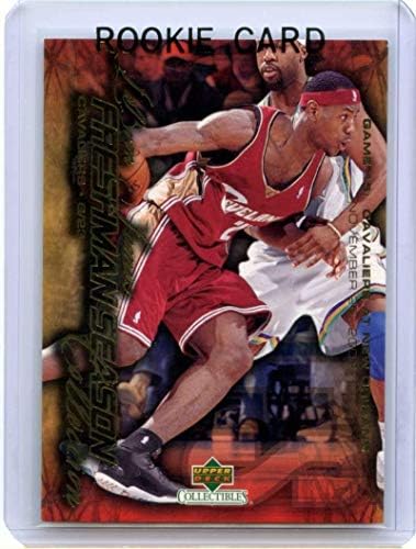 Lebron James Çaylak Kartı 2003-04 Üst Güverte Birinci Sezon 15 Cavaliers - Basketbol Slabbed Çaylak Kartları
