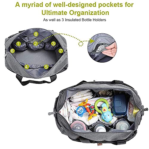 RUVALINO Unisex seyahat Dipaer çanta tote & kullanımlık bebek ıslak kuru çanta, bebek duş hediyeler Bebek Essentials için