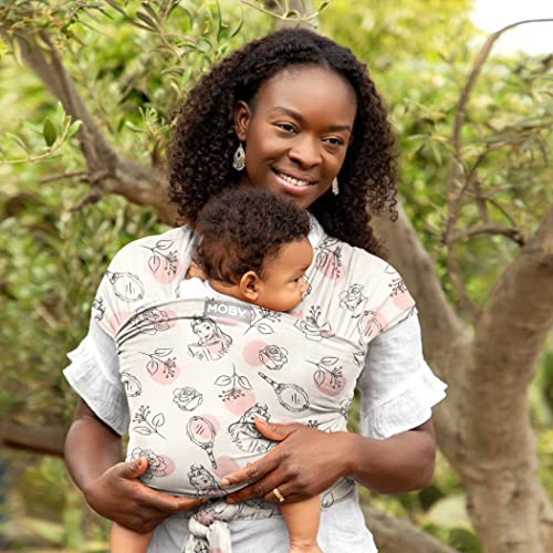Moby Wrap Bebek Taşıyıcı / Tüy Örgü | Yeni Doğanlar ve Bebekler için Bebek Taşıyıcı Şal / Bebek Hediyesi / Bebeği Güvende