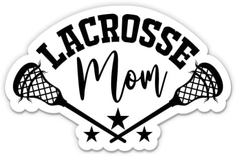 Lacrosse Anne Sticker-3 laptop etiketi - Su Geçirmez Vinil Araba, Telefon, Su Şişesi-Lacrosse Anne Çıkartması