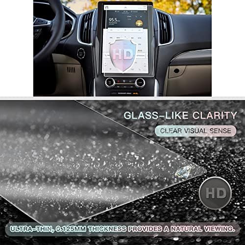 CDEFG (YÜKSELTİLMİŞ) Ekran Koruyucu için 2021 2022 Ford Kenar 12 İnç dokunmatik Ekran koruyucu Folyo Bilgi-Eğlence Navigasyon