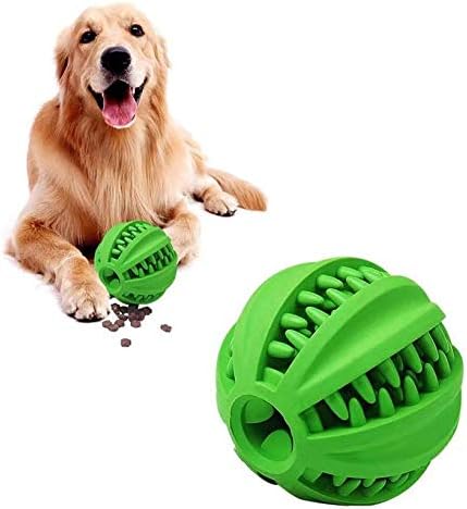 Köpek IQ Topu Oyuncak-İnteraktif Köpek Zenginleştirme, Zihinsel Stimülasyon Tedavisi Gömme Lastik Top Can Sıkıntısını Azaltır