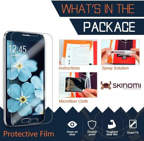 Skinomi Ekran Koruyucu ile Uyumlu Asus ZenPad Z8 Temizle TechSkin TPU Anti-Kabarcık HD Film