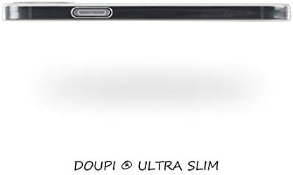 doupi UltraSlim AllClear Kılıf iPhone 12 Pro Max (6.7 inç), Ultra İnce Tüy Işık TPU Silikon Cilt Koruyucu Kapak, Komple Şeffaf