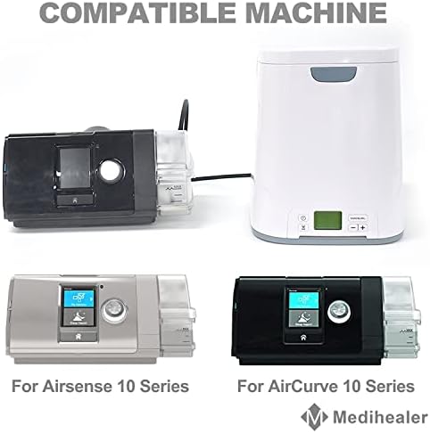 AirSense 10 ve AirCurve 10 Serisi için boru Adaptörü,1 adet Boru Adaptörü ve 2 adet Silikon Boru, Medihealer tarafından çok