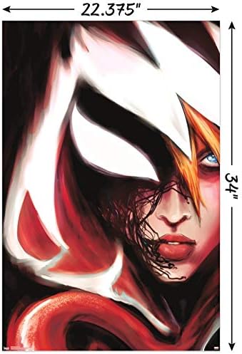 Trendler Uluslararası Marvel Çizgi Romanları-Örümcek-Gwen-Kapak 26 Duvar Posteri, 22.375 x 34, Çerçevesiz Versiyon