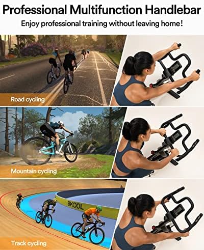 Egzersiz Bisikleti, Ev için UREVO Sabit Bisiklet, iPad Tutuculu Kapalı Bisiklet Bisikleti, Rahat Koltuk Minderi