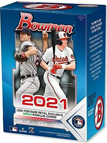 2021 Bowman MLB Beyzbol BLASTER kutusu (6 pks / bx)