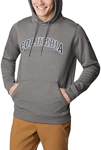 Columbia Erkek CSC Basic Logo II Klasik Kapüşonlu Sweatshirt, Pamuk Karışımı