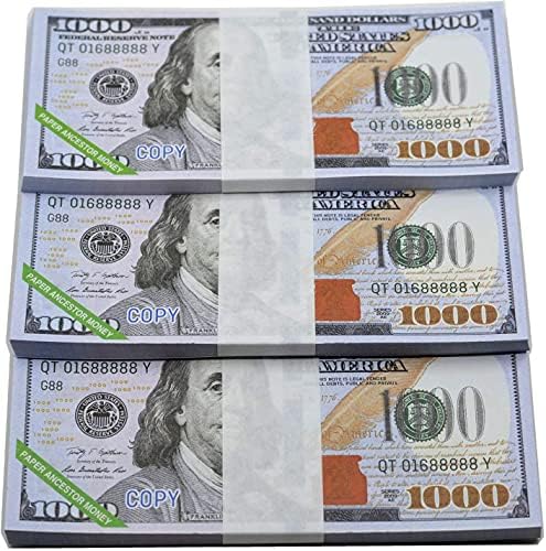 Atası Para - 400 Parça Çin Joss Kağıt Para-Atası Para Yakmak için Dolar Cehennem Banknotlar, Kurbanlık Teklifleri