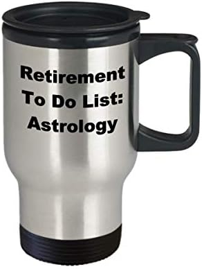 Emeklilik Astroloji Seyahat Kupa Yapılacaklar Listesi Kontrol Listesi Kahve Komik Hediye Fikri Emekli Yıldız Yenilik Şaka