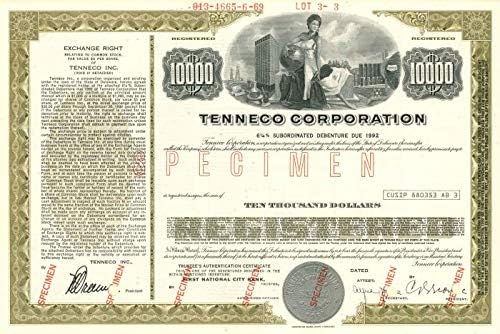 Tenneco Corporation - 10.000 ABD Doları veya 1.000 ABD Doları-Tahvil