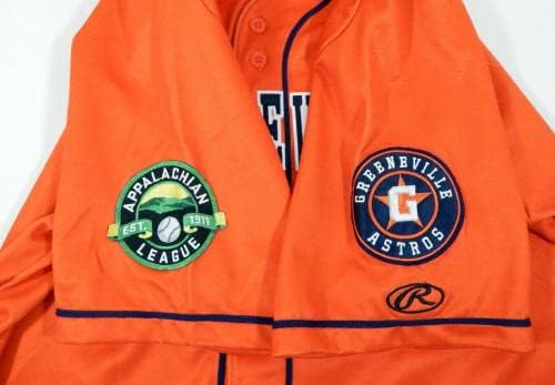 2017 Greeneville Astros 21 Oyun Kullanılmış Turuncu Forma DP08062 - Oyun Kullanılmış MLB Formaları