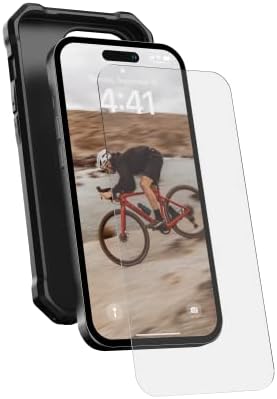 URBAN ARMOR GEAR UAG iPhone 14 Pro Kılıf 6.1 Pathfinder Olive - MagSafe Koruyucu Kapak ve 6.1 Premium Temperli Cam Kalkan
