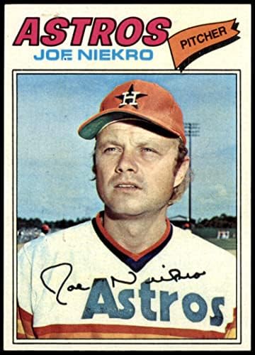 1977 Topps 116 Joe Niekro Houston Astros (Beyzbol Kartı) NM Astros