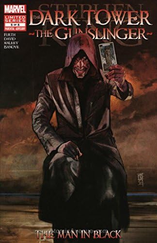 Kara Kule: Silahşör-Siyahlı Adam 5 VF / NM; Marvel çizgi romanı / Stephen King