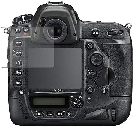 Puccy ekran koruyucu koruyucu Film ile Uyumlu Nikon dijital SLR fotoğraf makinesi D4S Anti Casus TPU Koruma (Temperli Cam