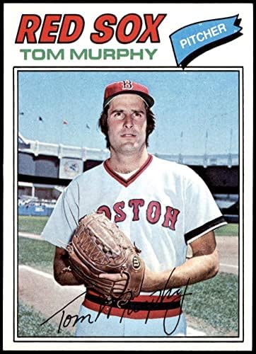 1977 Topps 396 Tom Murphy Boston Red Sox (Beyzbol Kartı) NM / MT Red Sox