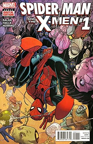 Örümcek Adam ve X-Men 1 FN; Marvel çizgi romanı