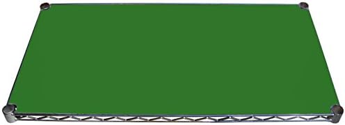Omega 2 Paket 24 Derin x 36 Genişliğinde Yeşil Tel Raf Gömlekleri