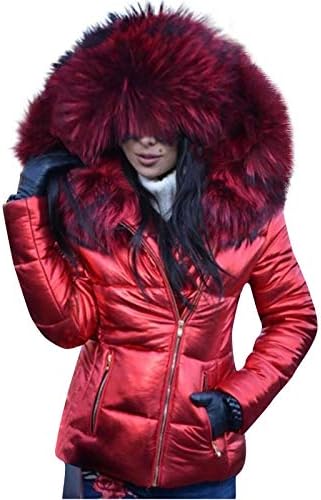 Kapşonlu Kış Rahat Düz Renk Rüzgarlıklar Kadın Sıcak Patchwork Ceket Baggy İş Uzun Kollu Büyük Boy