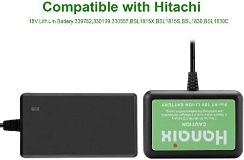 Hanaix 18V pil şarj cihazı Hitachi 339782 için BSL815X BSL1815S BSL1830 BSL1830C 339782 330139 330557 li-ion pil Hızlı Şarj
