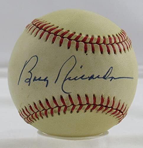 Bobby Richardson İmzalı Otomatik İmza Rawlings Beyzbol B98 - İmzalı Beyzbol Topları
