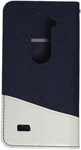 LG H326 ve Diğerleri için Asmyna Cüzdan Kılıfı-Perakende Ambalaj-Siyah