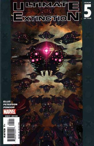 Ultimate Extinction 5 VF; Marvel çizgi romanı / Warren Ellis Son Sayı