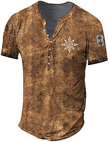 RTRDE erkek Tişörtleri Gömlek Kollu Grafik ve İşlemeli moda tişört İlkbahar Yaz kısa baskılı tişörtler