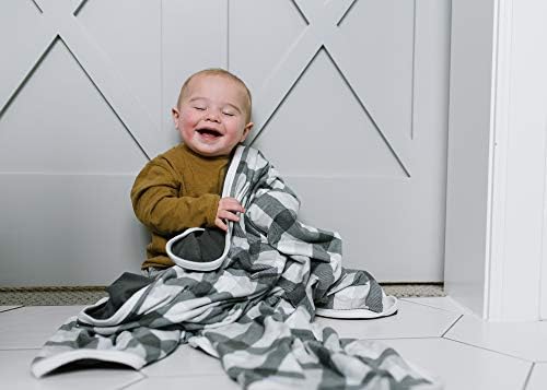 Büyük Premium Örgü Bebek 3 Katmanlı Esnek Yorgan Battaniye Hudson Bakır İnci