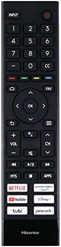 AJPro için Yedek Uzaktan Kumanda Hisense Akıllı Android TV Modeli ERF3J80H Ses Kontrolü ile Çalışır TV 43A6G 50A6G 55A6G