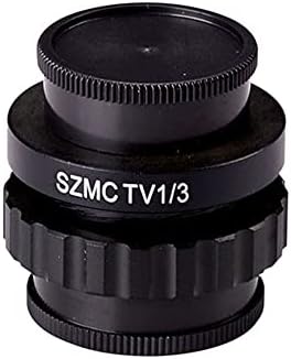 USEEV Mikroskop Adaptörü 1 / 3X C-mount lens adaptörü CTV Adaptörü XSZ7045 Trinoküler Stereo Mikroskop Mikroskop Aksesuarları