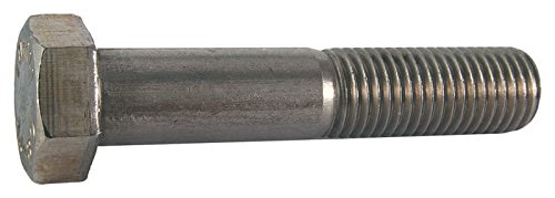 M20 - 2.50 x 90MM altıgen başlı başlı cıvatalar, Paslanmaz Çelik 316 (Miktar: 10 adet) Kısmen Dişli, kaba Dişli, Diş boyutu: