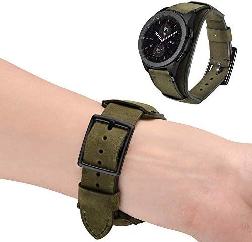 Leotop Samsung Galaxy Watch 46mm/Gear S3 Frontier/Galaxy Watch 3 45mm/Klasik Bantlarla Uyumlu, Erkekler Kadınlar için Paslanmaz