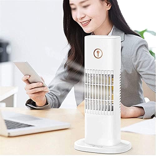 WACZJ Nemlendirici Sprey Ultra Güçlü Fan 3 Hız USB Şarj Edilebilir Ultra Sessiz Dikey Hava Soğutucu Ldeal Masaları için Ev
