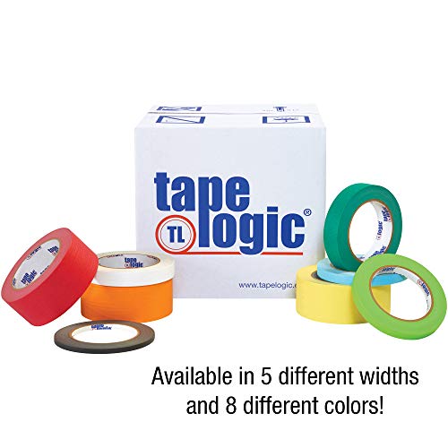 Tape Logic ® Maskeleme Bandı, 4,9 Mil, 1/4 x 60 yds, Açık Mavi, 144 / Kasa