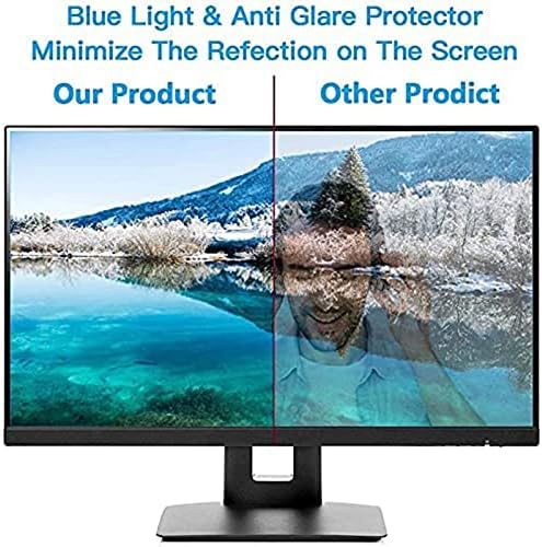 KELUNİS parlama Önleyici TV ekran koruyucu, 32-75 İnç Anti-mavi ışık filtresi Çizilmez Ekran Koruyucu Panel için LCD/LED/OLED