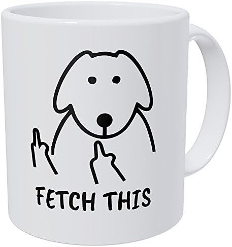 Tutmak için Bir Kupa-Köpek severler sahipleri için hediyeler Bunu Getir-11 Ons Komik Kahve Kupa ilham verici ve motive edici