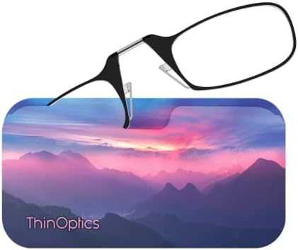ThinOptics Evrensel Pod Kılıfı + Dikdörtgen Okuma Gözlüğü