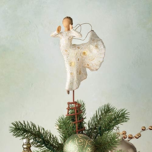 Söğüt Ağacı Sevinç Şarkısı Ağacı Topper, Heykel El-Boyalı Şekil