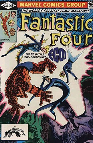 Fantastik Dörtlü (Cilt. 1) 235 FN; Marvel çizgi romanı / John Byrne Ego Yaşayan Gezegen