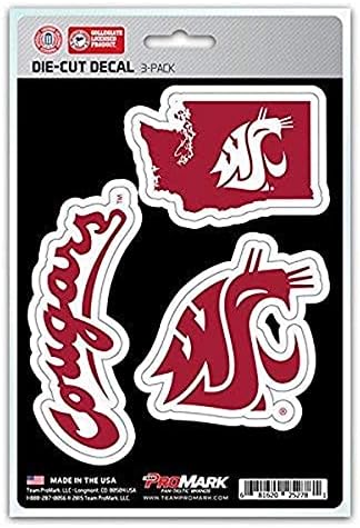 FANMATS NCAA Washington Eyaleti Cougars Takım Çıkartması
