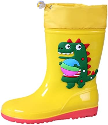 Klasik Çocuk Rainboots PVC Kauçuk Çocuk su ayakkabısı yağmur çizmeleri Çocuklar Bebek Karikatür Ayakkabı Bebek Sandalet