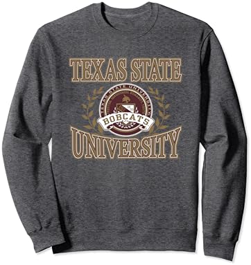 Texas State Bobcats Defne Logosu Resmi Lisanslı Sweatshirt