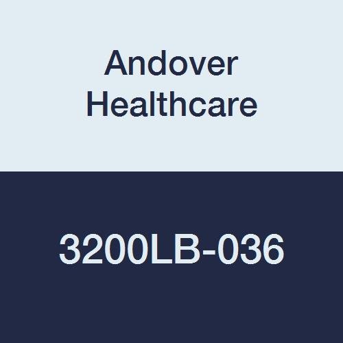 Andover Healthcare 3200LB-036 Coflex Dokunmamış Yapışkan Kendinden Yapışkanlı Sargı, 15 'Uzunluk, 2 Genişlik, Açık Mavi,