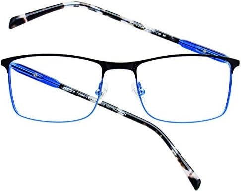 Turboflex-Aule çocuk yüksek çözünürlüklü mavi ışık engelleme gözlükleri-50mm, siyah/mavi